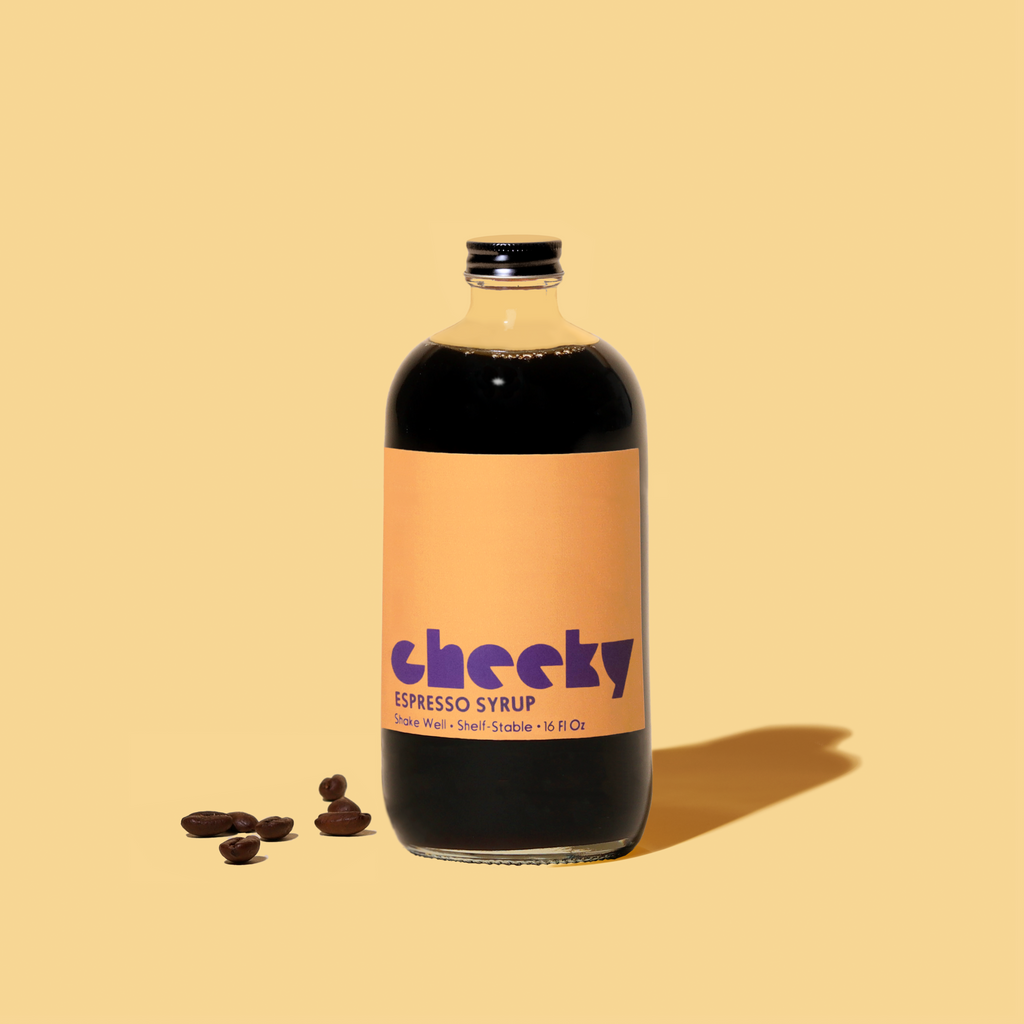 Cheeky Cocktails Espresso Syrup 16oz bottle