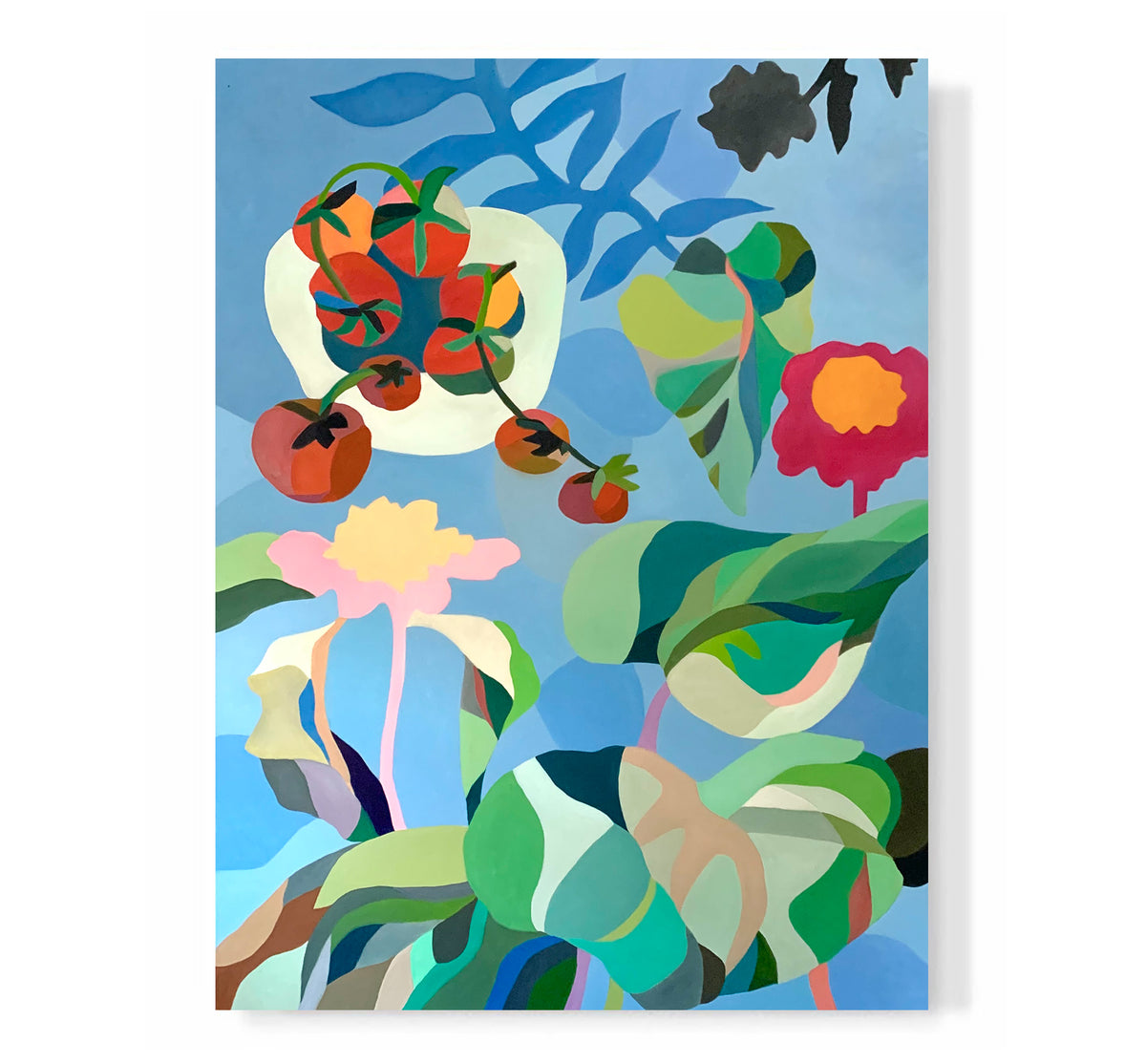 "Tomatoes & Peonies Still Life" Design Supply Shop