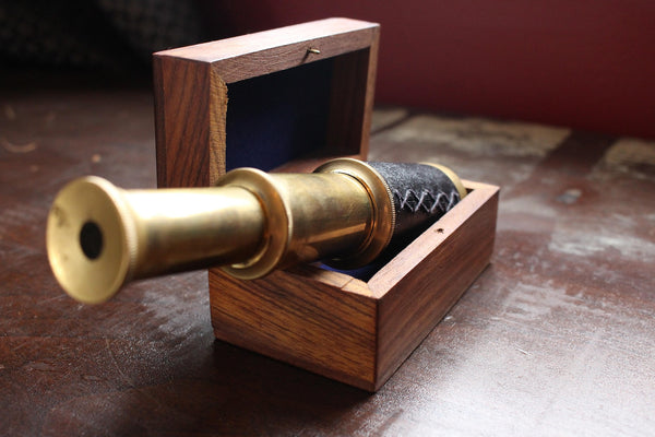 Brass Telescope Decor
