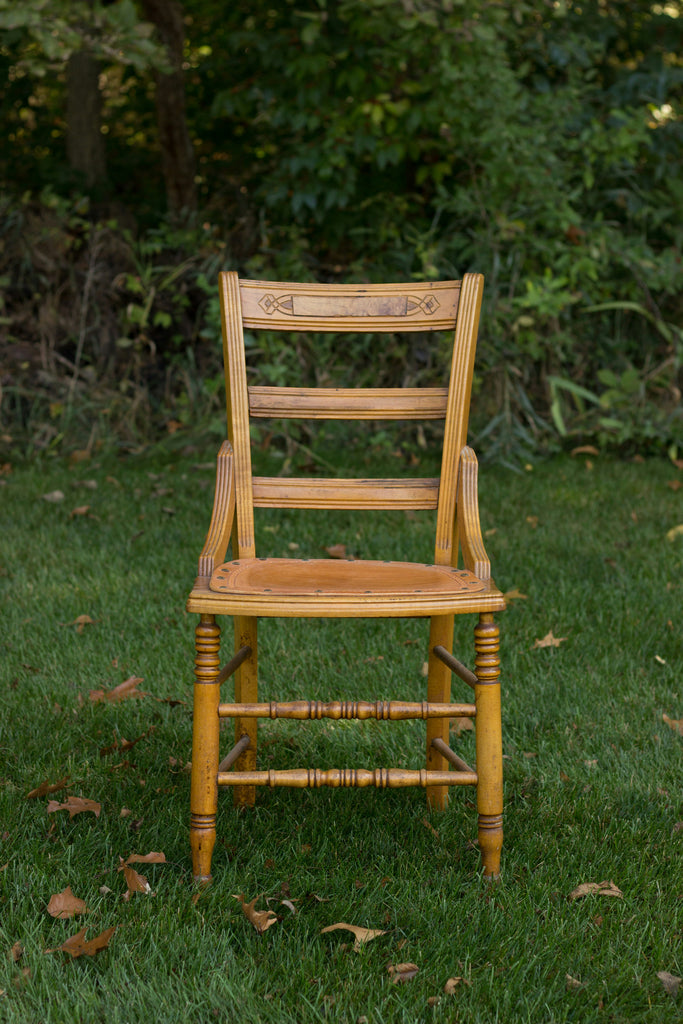 Hand-Carved Side Chair