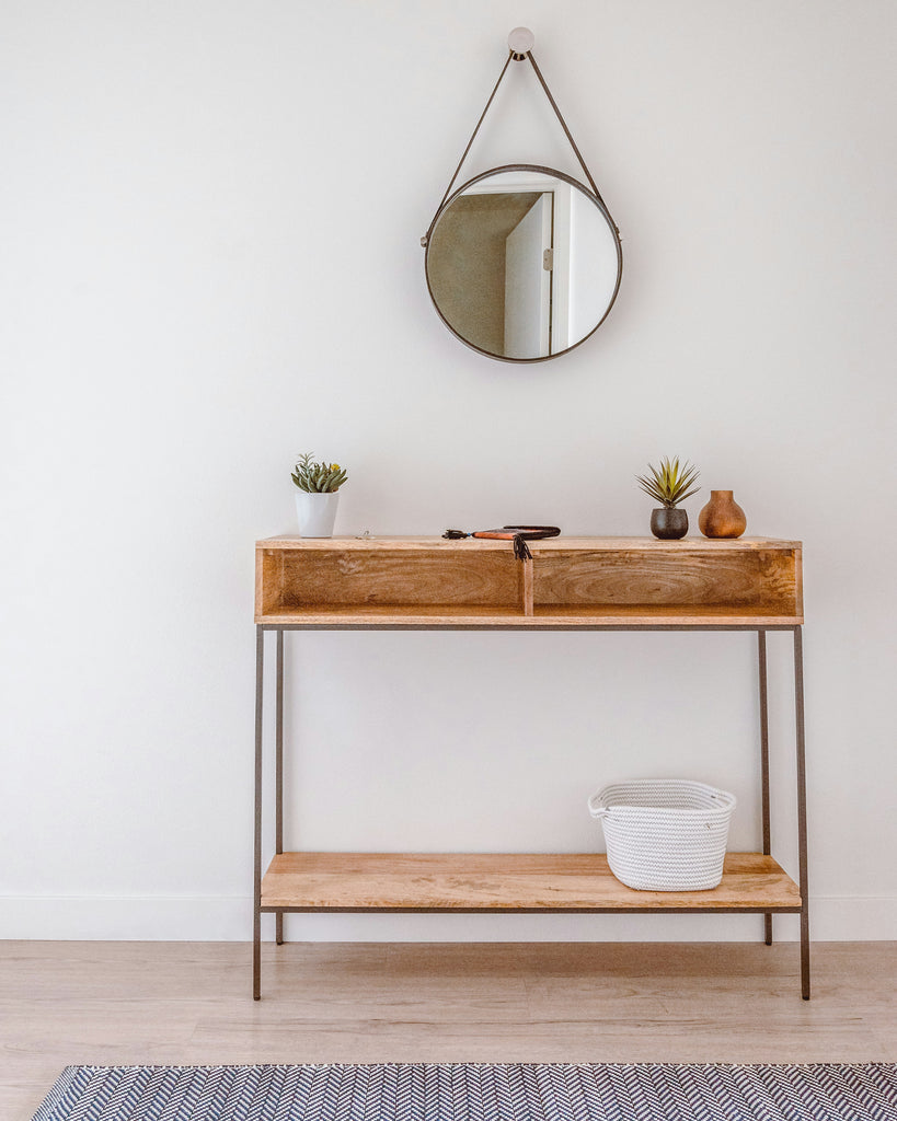 Rustic Entryway Table